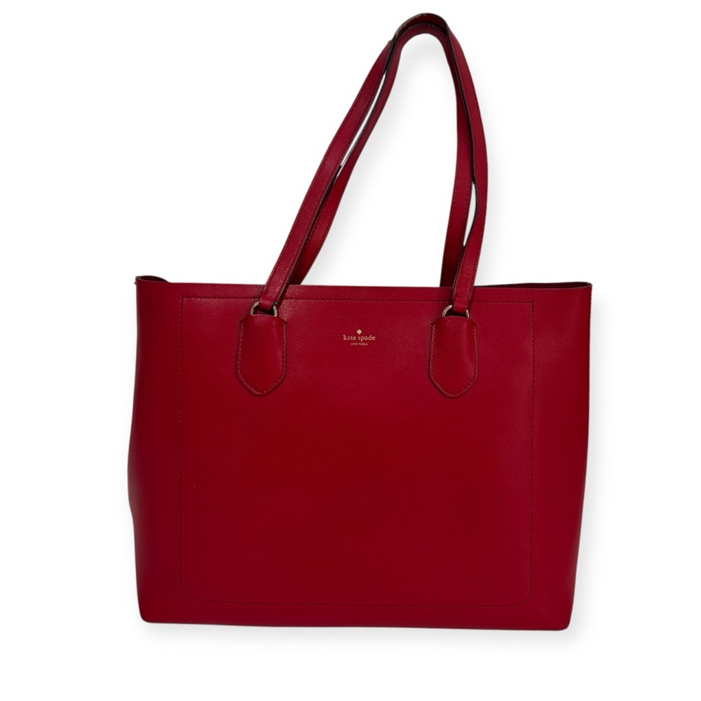 Kate Spade Holiday Lane Pebbled Leather Tote Bag‎